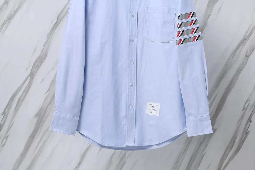 ：515（TBNew Arrival ） THOM BROWNE .TB Classic New Arrival 100% Factory Quality Same Style TB TB + + ：White/Blue Size：0/1/2/3/4